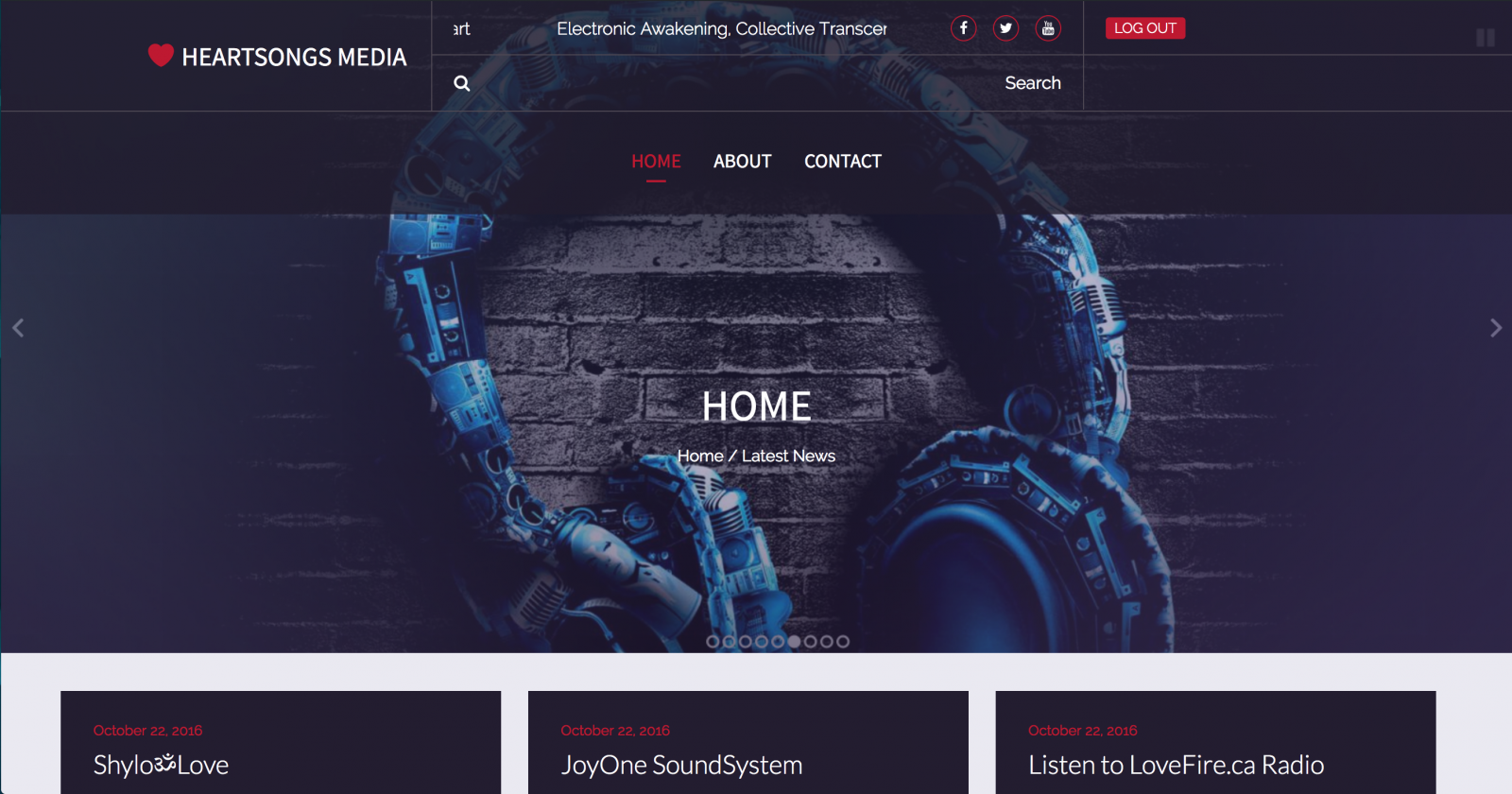 Heartsongs Media Website
