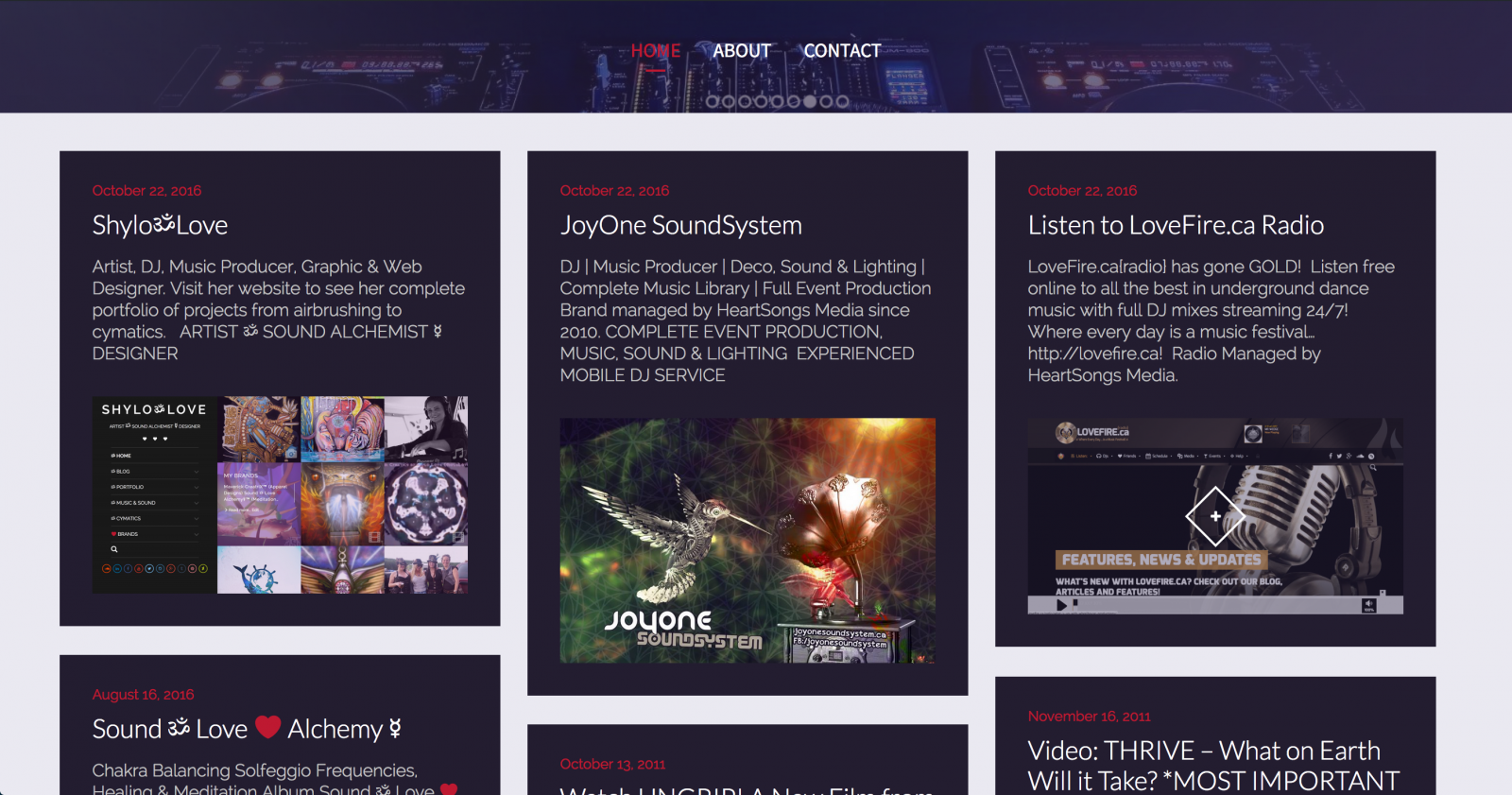 Heartsongs Media Website