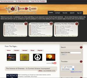 First Book-of-Light Website 2008 Drupal