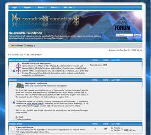 Halexandria Foundation Forums 2007