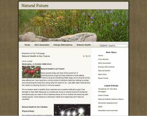 Natural-Future Website 2006