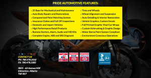 Pride Automotive Website 2013