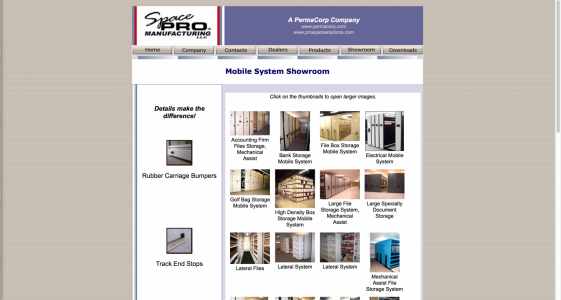 MCA Mobiles Website (2002)