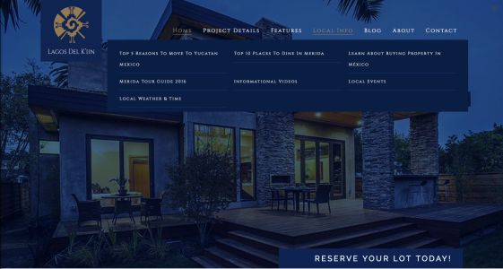 Lagos Del K'iin Website
