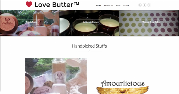 LoveButter Ecommerce Website