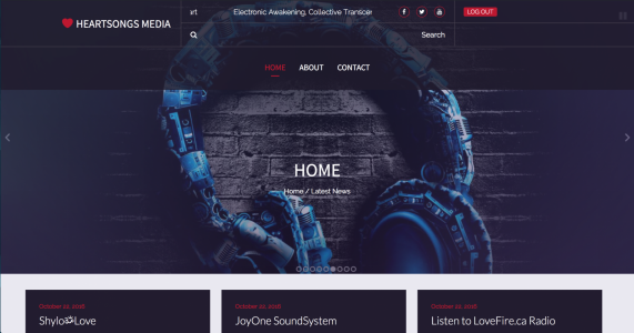 Heartsongs Media Website