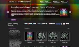 First Sound Love Alchemy Website 2011