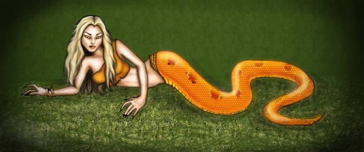 Snake Woman By LadyOruallMMM