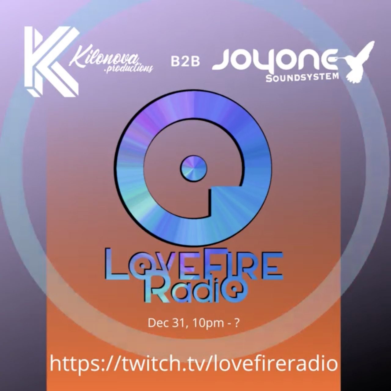 NYE 2022 – JoyOne & KILONOVA Live Stream