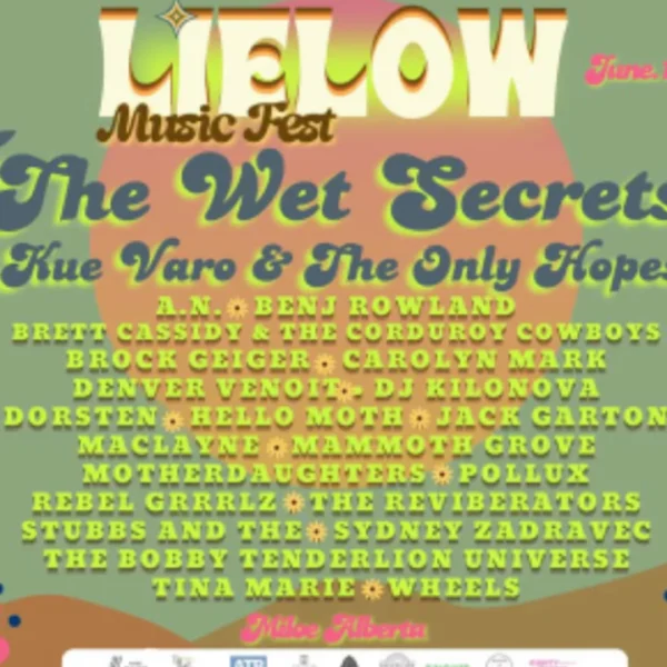 KILONOVA at LieLow Music Fest 2025, Milo AB (June 14, Community Hall stage)