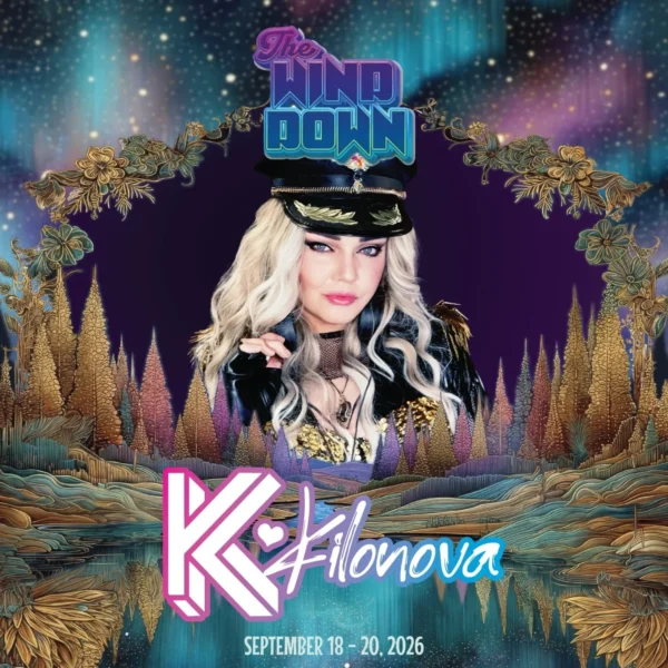 KILONOVA on The Wind Down 2026 lineup (Sept 18 to 20, Labyrinth Lake Lodge)